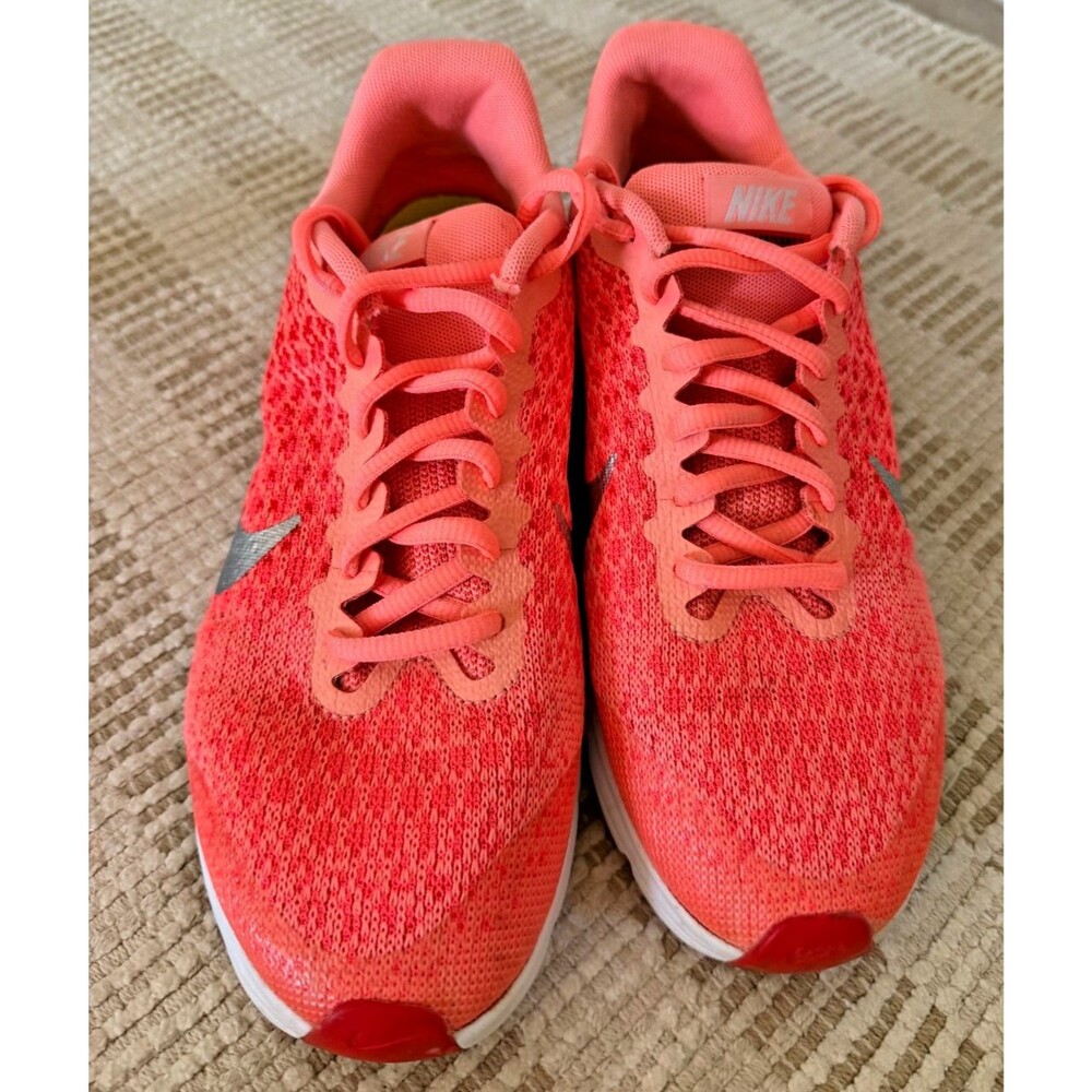 Nike 869994-600 Kids 6Y Air Max Sequent 2 Bright Crimson Mesh Running Shoes - Picture 2 of 13